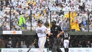 【ソフトバンク】１番柳田悠岐、４番近藤健介の攻撃的オーダーも降雨ノーゲームで幻に