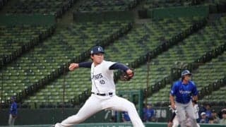 【西武】ドラ４堀越啓太が２軍戦初登板　花咲徳栄の同期右腕に負けじとプロの世界で磨いていく