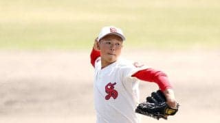 【高校野球】仙台商・酒井遥大７回４安打１失点で勝利導く「自信を持って投げることができた」