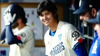 朗希にさりげなく…大谷翔平の\"振る舞い”が「優しい」　中継に映った気遣いに感動「大好きだ」