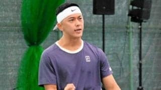 小田凱人選手因縁の相手に敗れ4連覇逃す　飯塚国際車いすテニス大会