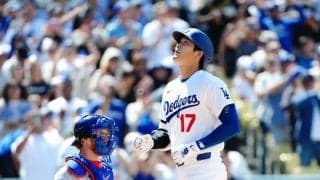 大谷翔平の逆方向弾に敵地放送局“お手上げ”　13秒間沈黙→ため息「いつも通りです」