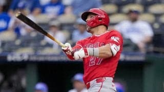 トラウトが９号、通算797長打でエンゼルスの球団記録を更新　16年目でアンダーソン抜く
