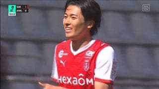 「感じてくれよ」中村敬斗、絶妙スルーパスが惜しくも… 「素晴らしいパスが涙」DFの隙間射抜く“アシスト未遂”に感情露わ
