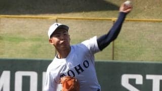 東邦が1点を守り切りベスト4！4安打完封勝利の3年生左腕を指揮官も高く評価【愛知】