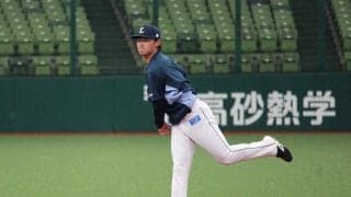 【西武】支配下登録内定の佐藤爽、１軍先発陣練習に参加　高橋光成らから「おめでとう」の拍手
