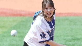 「全てが可愛いかった」22歳女子ゴルファー、“笑顔満開”のハマスタ始球式も「悔しすぎてちょっと引きずってました」…「大暴投はご愛嬌ってことで」