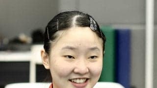 【卓球】「推しが推し活してる！」17歳張本美和が９人組アイドルグループにメロメロな様子公開