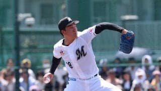 【ロッテ】石垣元気が実戦３度目の登板で１回無失点「自信を持って投げることができました」