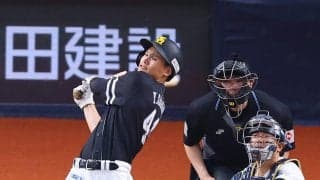 【ソフトバンク】２軍スタートの笹川吉康１軍昇格即スタメンに応えマルチ安打「軽打を意識した」