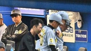【阪神】心配です…主力２人が自打球で交代…森下翔太「直後で痛い」中野拓夢「ふくらはぎだった」
