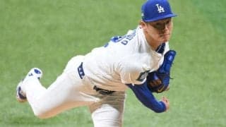 山本由伸　今季最多４失点も黒星免れた　「チームメートのおかげで試合に勝てた。感謝しています」