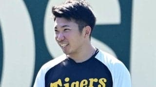 阪神・石井大智が屋外での歩行再開　外野のポール間を往復　２月に左アキレス腱断裂