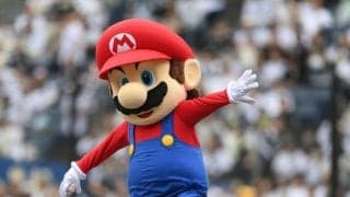 ロッテ・西川、佐藤がマリオ＆ルイージとコラボ　西川「めっちゃ好きでした」佐藤「ヒットでマリオジャンプ」「スーパーマリオブラザーズ４０周年×プロ野球１２球団」