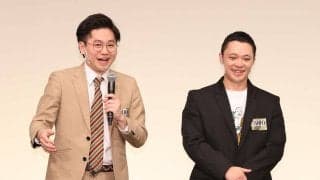 【西武】お笑いコンビ、東京ホテイソンが来場　たけるが投げたボールは「い～や大暴投」!?