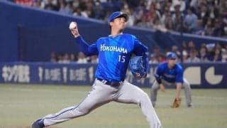 【DeNA】プロ初登板初先発ドラ２島田舜也は５回３安打２失点で降板　白星ならずも試合つくる