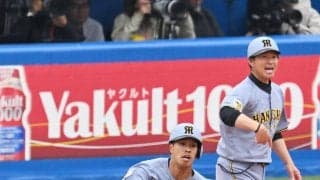 【阪神】連敗阻止で首位再奪還！プロ初先発岡城初安打がＶ打　高橋は球団左腕初の４月までに３完封