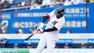 【ロッテ】ポランコが同点ソロ　右翼ポールの広告直撃し、トッポ1000個プレゼント