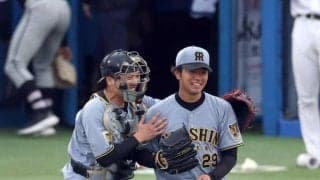 阪神・高橋　伏見と不仲説！？は“否定”　「キャッチャーの人に引っ張ってもらった」とヒーローインタビューで言ったワケ