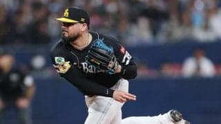 【ソフトバンク】４番手のオスナが逆転許す　先頭からまさかの3連打で２失点