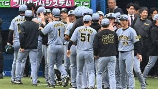 【阪神】藤川監督「ゲームが終わったので言おうかな」岡城V打に笑顔　野球界の若手活躍にも言及
