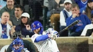 カブス鈴木誠也、休養でパドレス戦を欠場　右膝のケガから復帰後は初