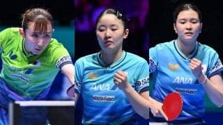 卓球日本女子55年ぶり頂点へ　張本美和＆早田ひなのWエースが軸の新布陣　カットマン・橋本帆乃香の“ジョーカー起用”が鍵【世界卓球2026】