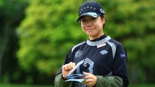 【速報】岡山絵里が8連続バーディ 小祝さくららに並ぶツアー記録タイ