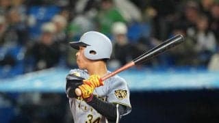 【阪神】ドラ３岡城快生がTTT！　前日プロ初安打のラッキーボーイ止まらん猛打賞