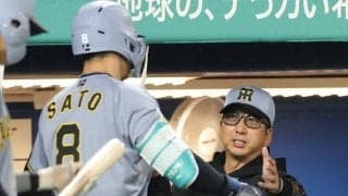 阪神・藤川監督がベンチから飛び出し怒り露わ　八回に岡城に死球　球場騒然　次打者・森下には投球が頭上を通過し再びグラウンドへ
