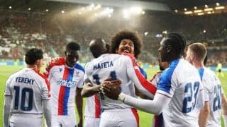 【UECL】クリスタルパレス鎌田、1得点1アシストで決勝進出へ王手　左足ハーフボレー決めた