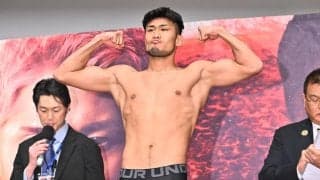 スーパーミドル級で世界を目指す東京五輪代表の森脇唯人が計量パス　３戦目で王座奪取へ