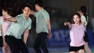 【フィギュア】「りくりゅう」らアイスショー登場　出演取りやめ長岡柚奈は松葉杖で会場内歩行