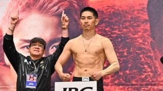 井岡一翔「気が引き締まる」15年前の世界王座初奪取時と同じ黒髪短髪に　最高の状態で計量パス