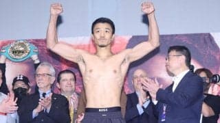 中谷潤人が前日計量クリア後に絶叫「っしゃー！！」５・２井上尚弥と歴史的一戦、１２４５人ファン熱狂「明日表現するだけ」
