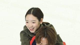 【フィギュア】出演見送り＆松葉杖で歩行も…ゆなすみ「いち早く治したい」りくりゅうから金言も