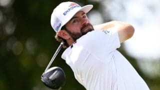 キャメロン・ヤング、ボギーなしの8アンダー単独首位「パットが決まりまくった」