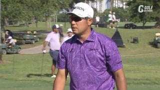 【動画】PGAツアーに「ブルーモンスター」が帰ってきた！松山英樹がベタピンショットを披露【キャデラックチャンピオンシップ1日目】