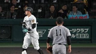 阪神・佐藤輝が勘違い　巨人・田中将大が呼び止める珍場面にＳＮＳ反応「おもろすぎるｗ」「輝明に教えてあげるマー君（笑）」