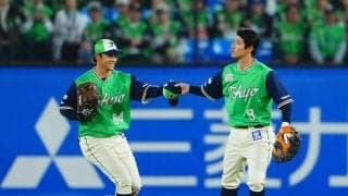 【ヤクルト】茂木栄五郎、DeNAヒュンメルの打球に横っとび　武蔵府中リトルでともにプレー