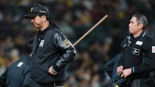 【阪神】また死球で場内が一瞬ざわざわ…ベンチの藤川球児監督は動かず　坂本誠志郎も無事