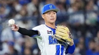 【DeNA】“珍事”柴田竜拓が野手登板「僕からは何もない」ヤクルト宮本を左飛に打ち取る