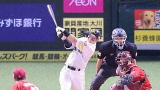 【ソフトバンク】先制適時失策の栗原陵矢、同点６号ソロ＆勝ち越し２点適時二塁打で勝利導く