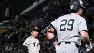 阪神の連勝は２でストップ　対巨人戦は３連敗　村上が５回５失点の誤算　打線もあと一本が出ず