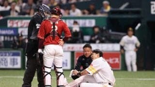 死球→途中交代の柳田悠岐は「打撲」　小久保監督が説明…気になる状態「朝来てみて」