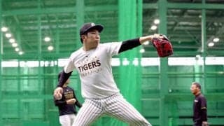 阪神・石井　キャッチボール再開「後ろを見ながら後ろ歩きしてるみたい」　復帰に向け『もどかしさ』吐露