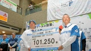 日ハム2軍施設誘致の賛同署名10万筆超　苫小牧誘致への追い風に