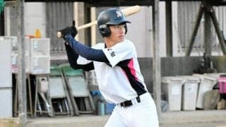 軟式で憧れの甲子園へ　愛知・桜丘の鈴木悠太選手が交流試合