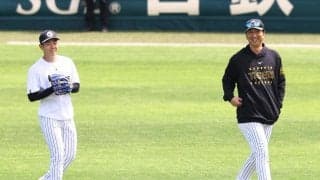 【阪神】23年ドラ１下村海翔、２度目の１軍練習参加　「次はライブBPかな？」藤川監督