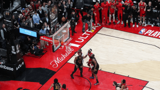 ラプターズが接戦を制しカンファレンス準決勝へ前進…バレットの劇的3Pにハリバートンが反応、「見覚えがある」